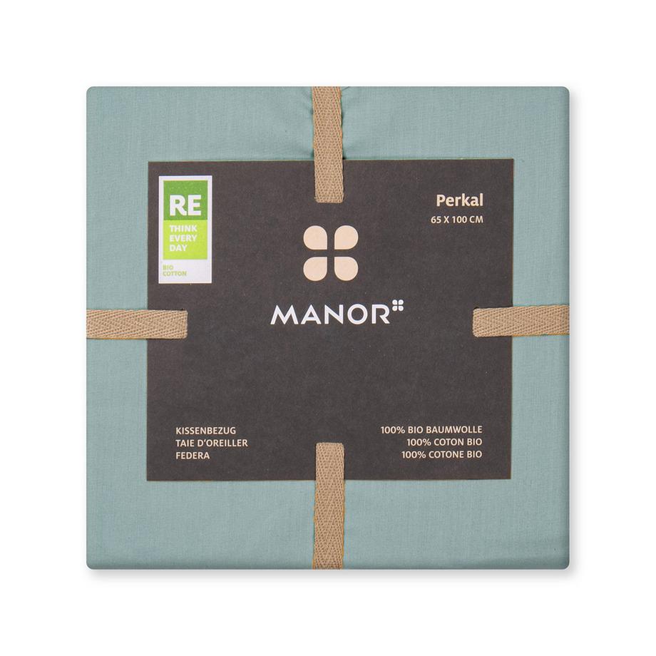 Manor Perkal Uni Kissenbezug  