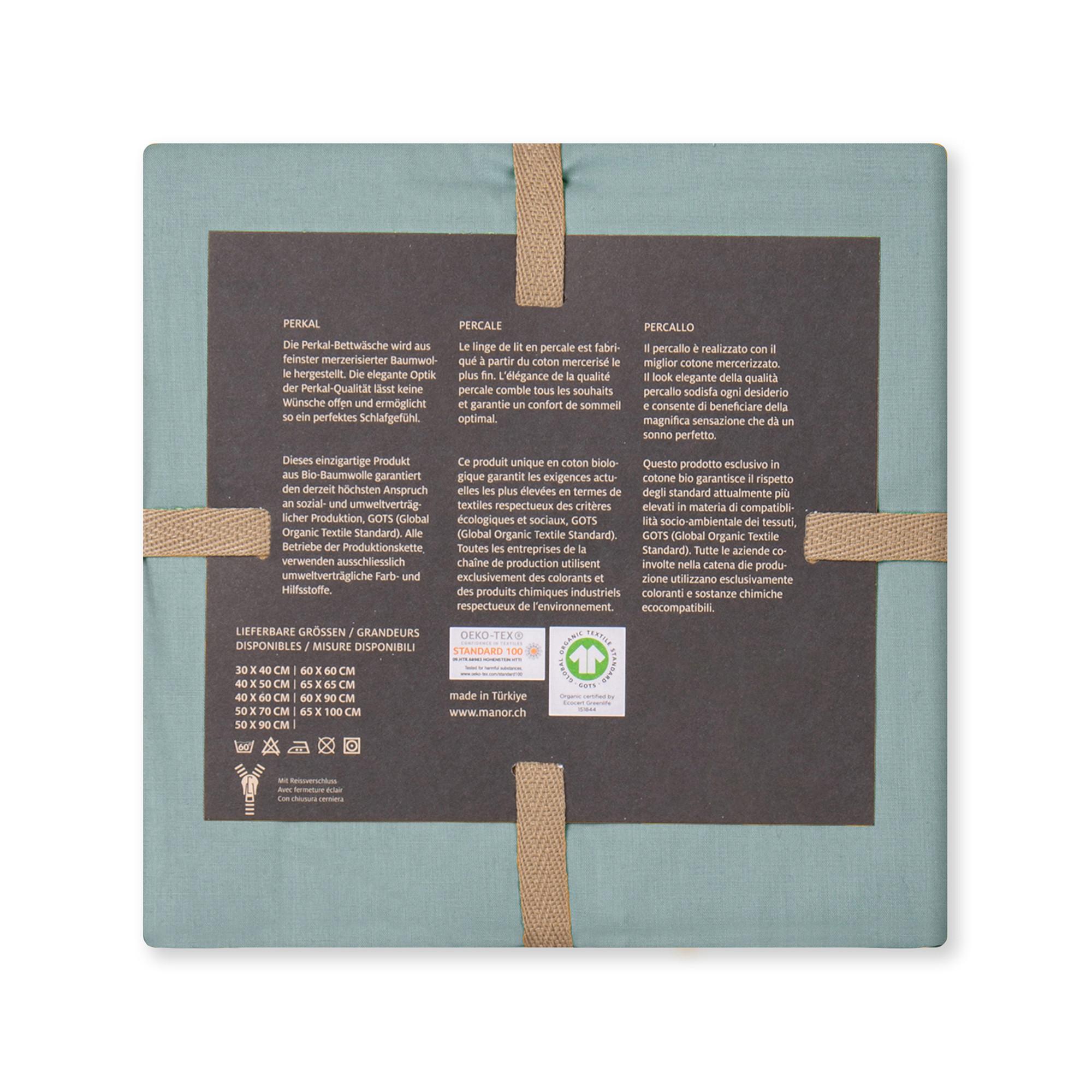 Manor Percalle Uni Federa del cuscino  