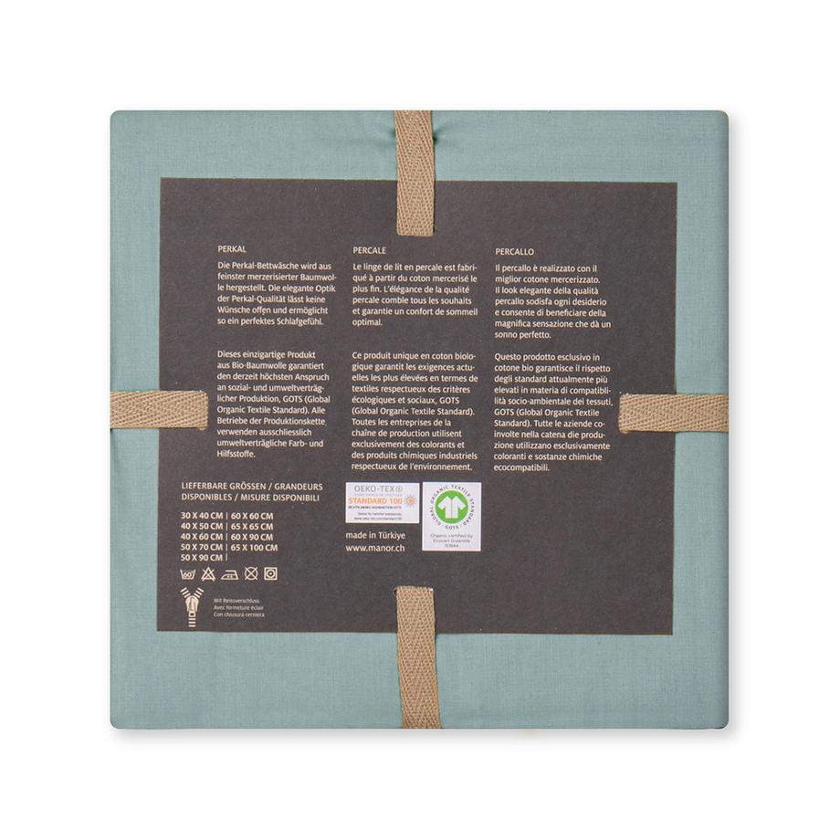Manor Perkal Uni Kissenbezug  