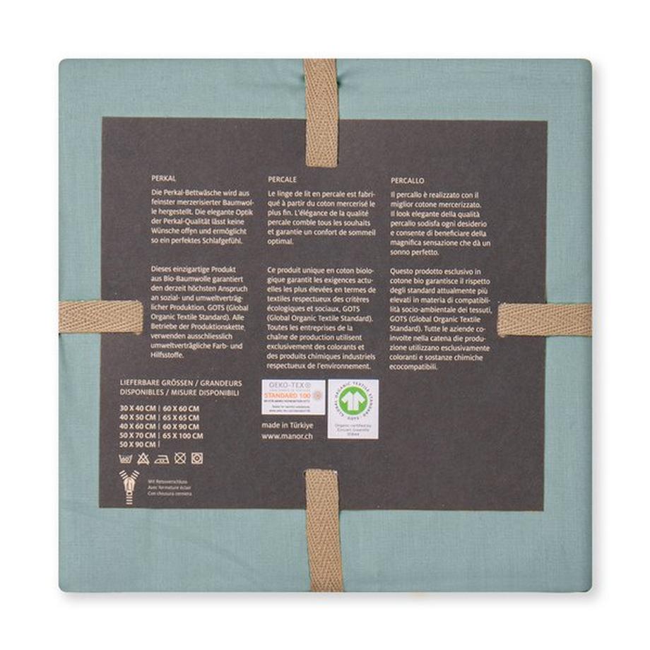 Manor Perkal Uni Kissenbezug  