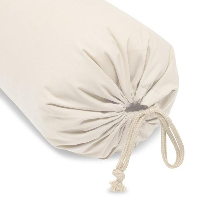 Manor Housse de traversin Percale Uni  