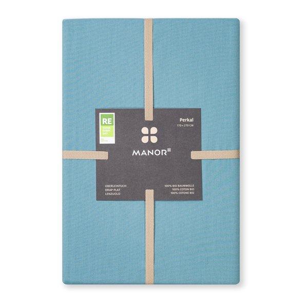 Manor Percalle Uni Lenzuolo con Angoli  