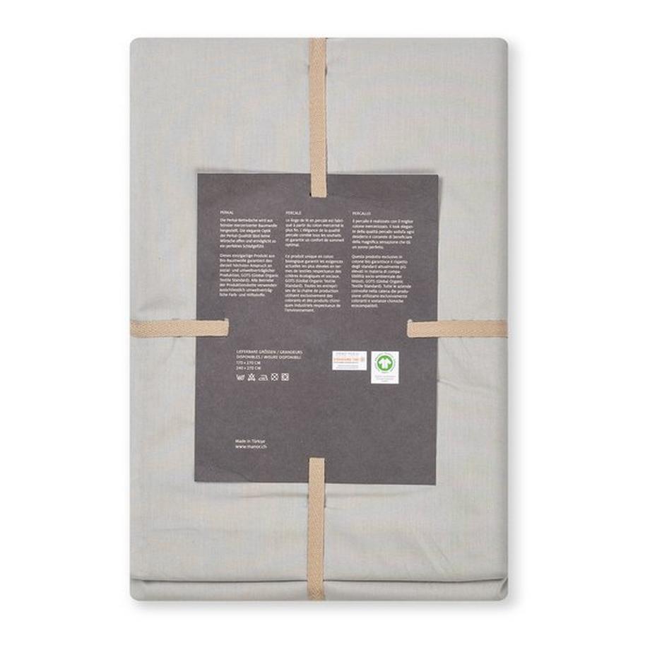 Manor Percalle Uni Lenzuolo con Angoli  