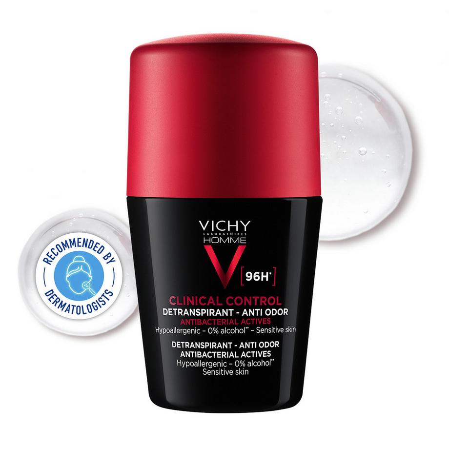 VICHY  Homme Clinical Control 96h Antitranspirant Roll On 