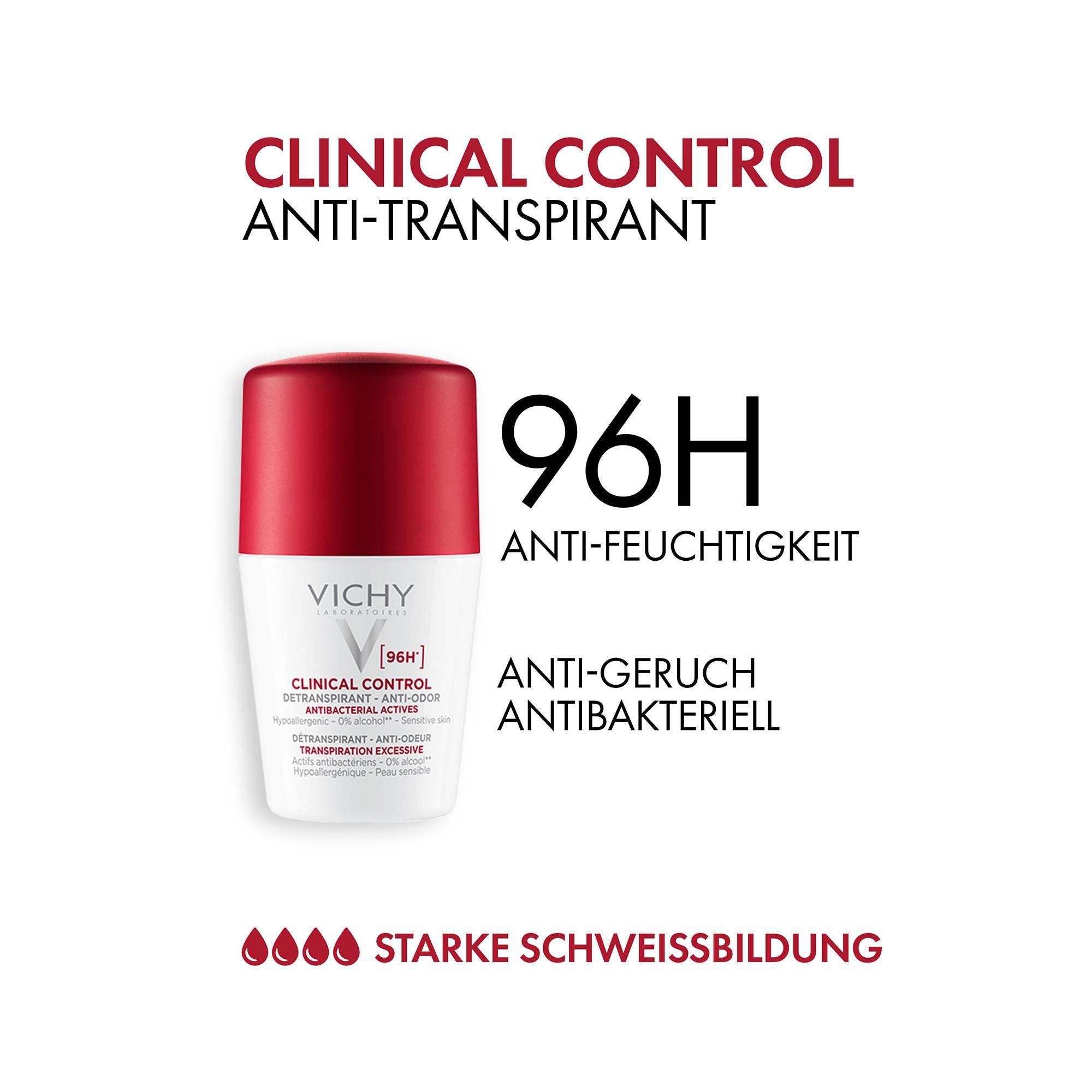 VICHY  Clinical Control Antitranspirant 96h Roll-on 