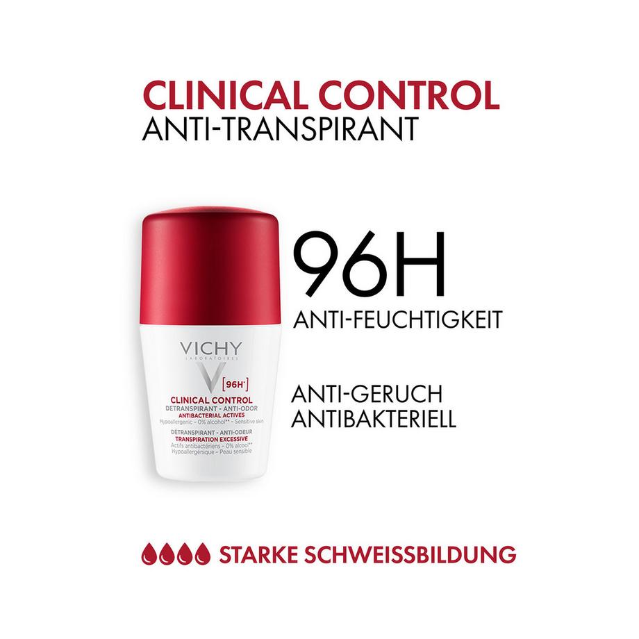 VICHY  Clinical Control Antitranspirant 96h Roll-on 