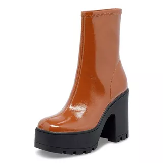 Call it Spring NATHALI Bottes, talon haut Hellbraun