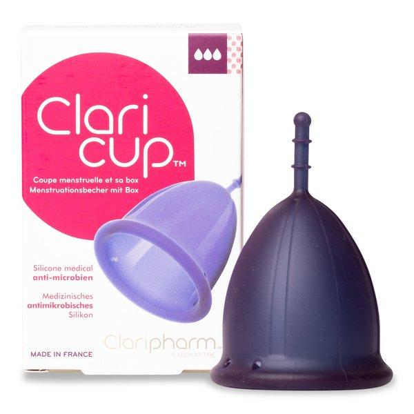 Image of Claricup Menstruationstasse L (3) Menstruationstasse Grösse L (36ml) - 51mm x 74mm