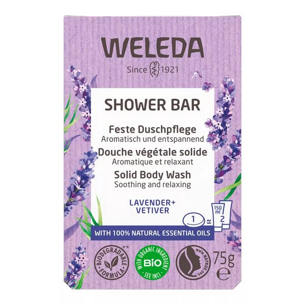 Weleda Shower Bar Lavender - 75 g.