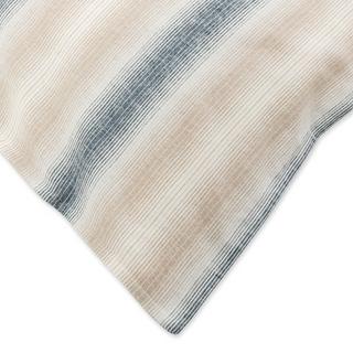 Manor Fabia Taie d'oreiller en flanelle rayée  