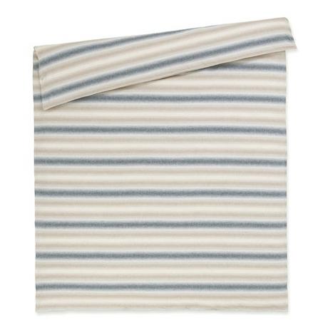 Manor Fabia Housse de couette en flanelle rayée  