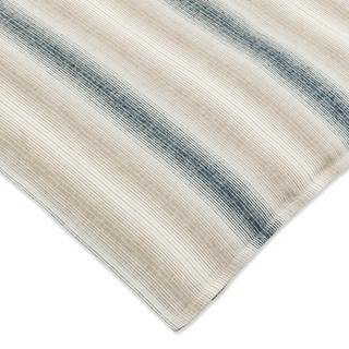 Manor Fabia Housse de couette en flanelle rayée  