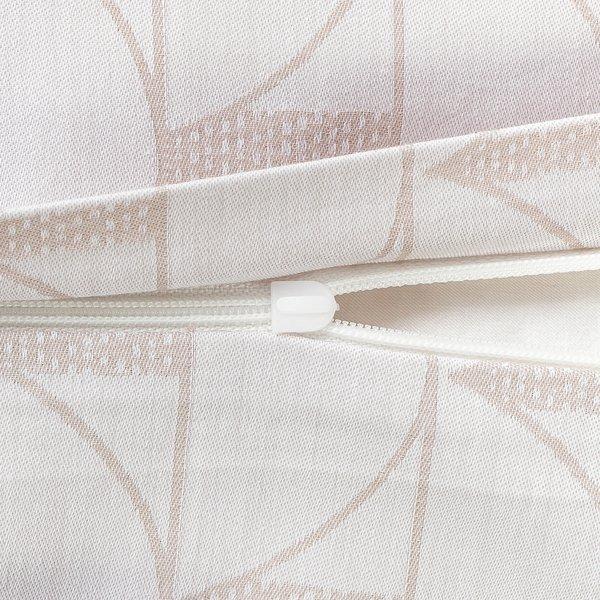 Manor Fiumefreddo Taie d'oreiller premium en satin à motifs  