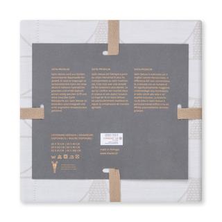 Manor Fiumefreddo Taie d'oreiller premium en satin à motifs  