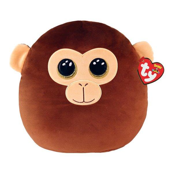 Image of Squish-A-Boo Kissen, Dunston Affe Braun