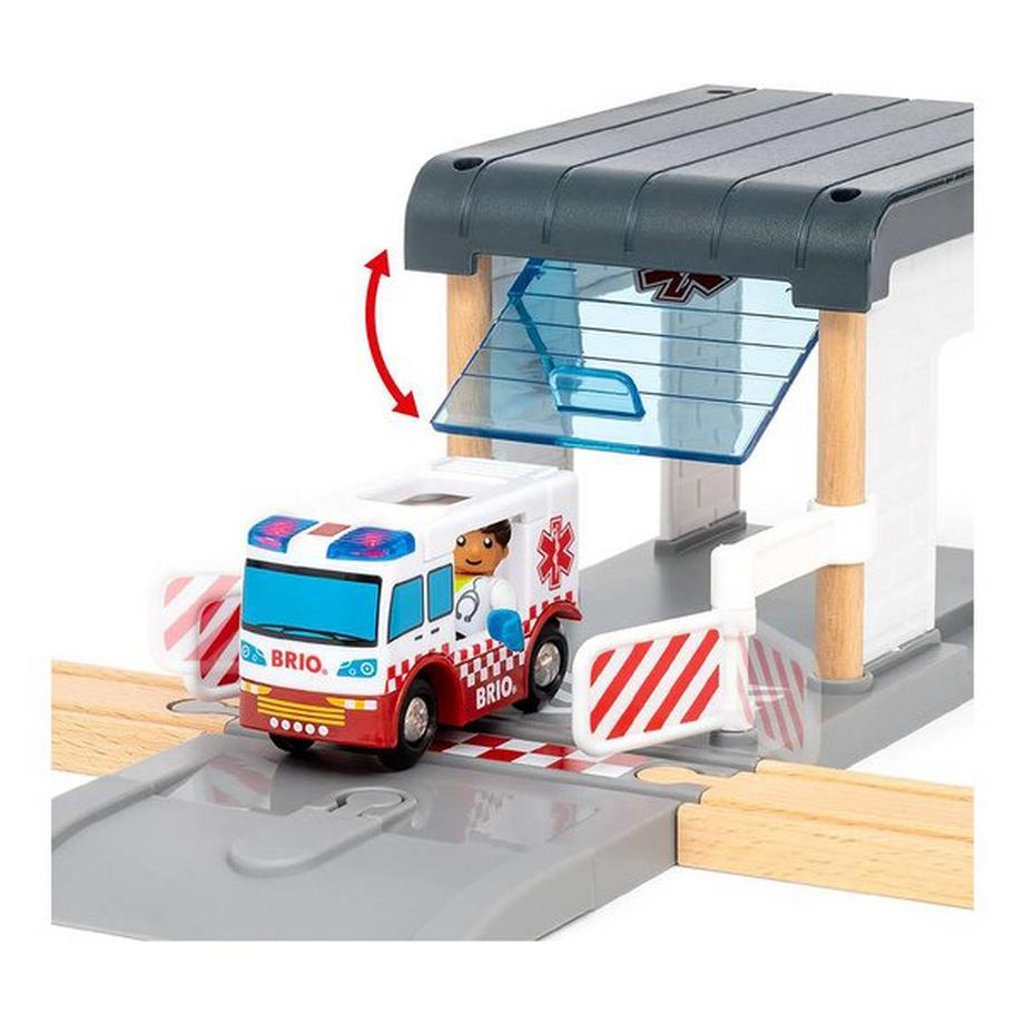 BRIO  Set di polizia e vigili del fuoco Deluxe 