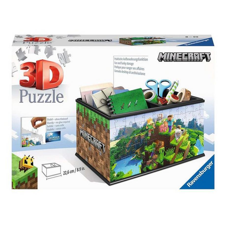 Ravensburger  Aufbewahrungsbox Minecraft, 216 Teile 