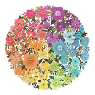 Ravensburger  Circle of Colors - Fiori, 500 pezzi 