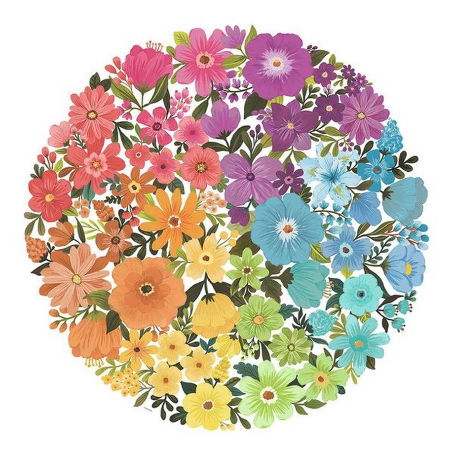 Ravensburger  Circle of Colors - Fleurs, 500 pièces 