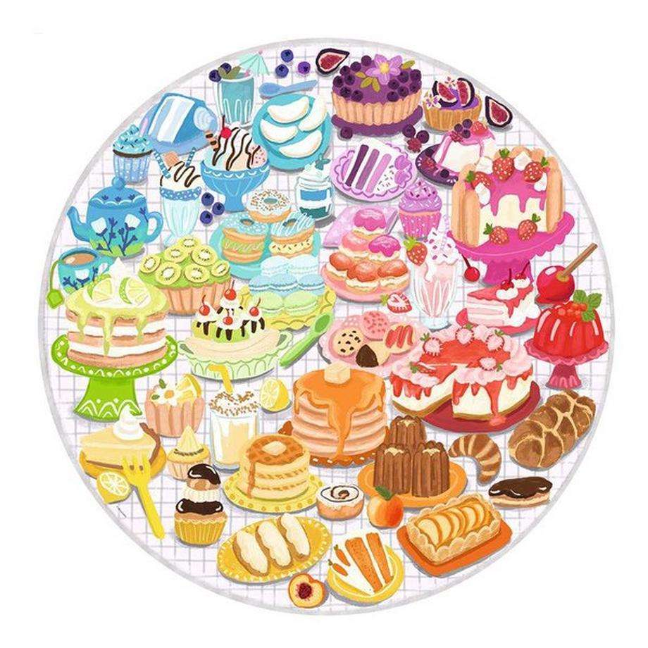 Ravensburger  Circle of Colors - Desserts & Gebäck, 500 Teile 