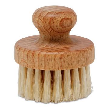 Brosse à visage avec pommeau