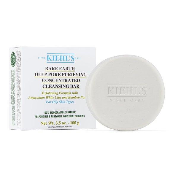 Image of Kiehl's Rare Earth Deep Pore Purifying Concentrated Cleansing Bar - 100 g
