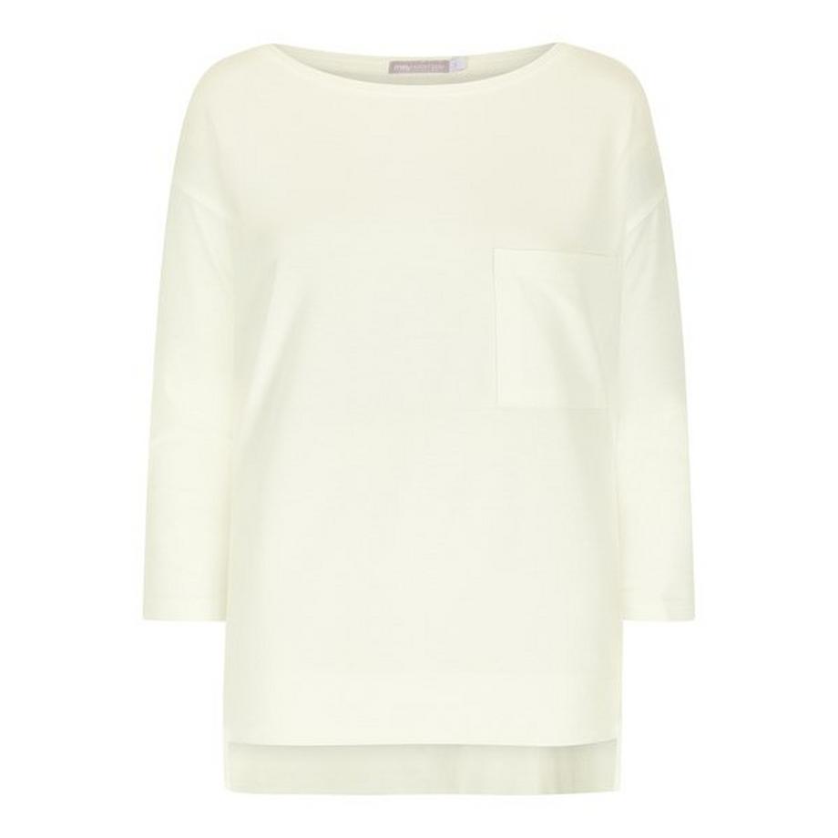 mey Liah U-Boot-Ausschnitt 3/4-Arm T-Shirt  