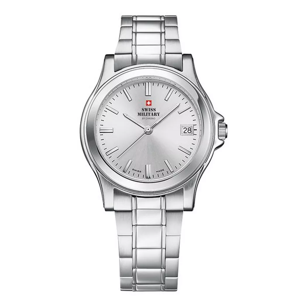 Swiss Military - Analoguhr, 39mm, Silber 4