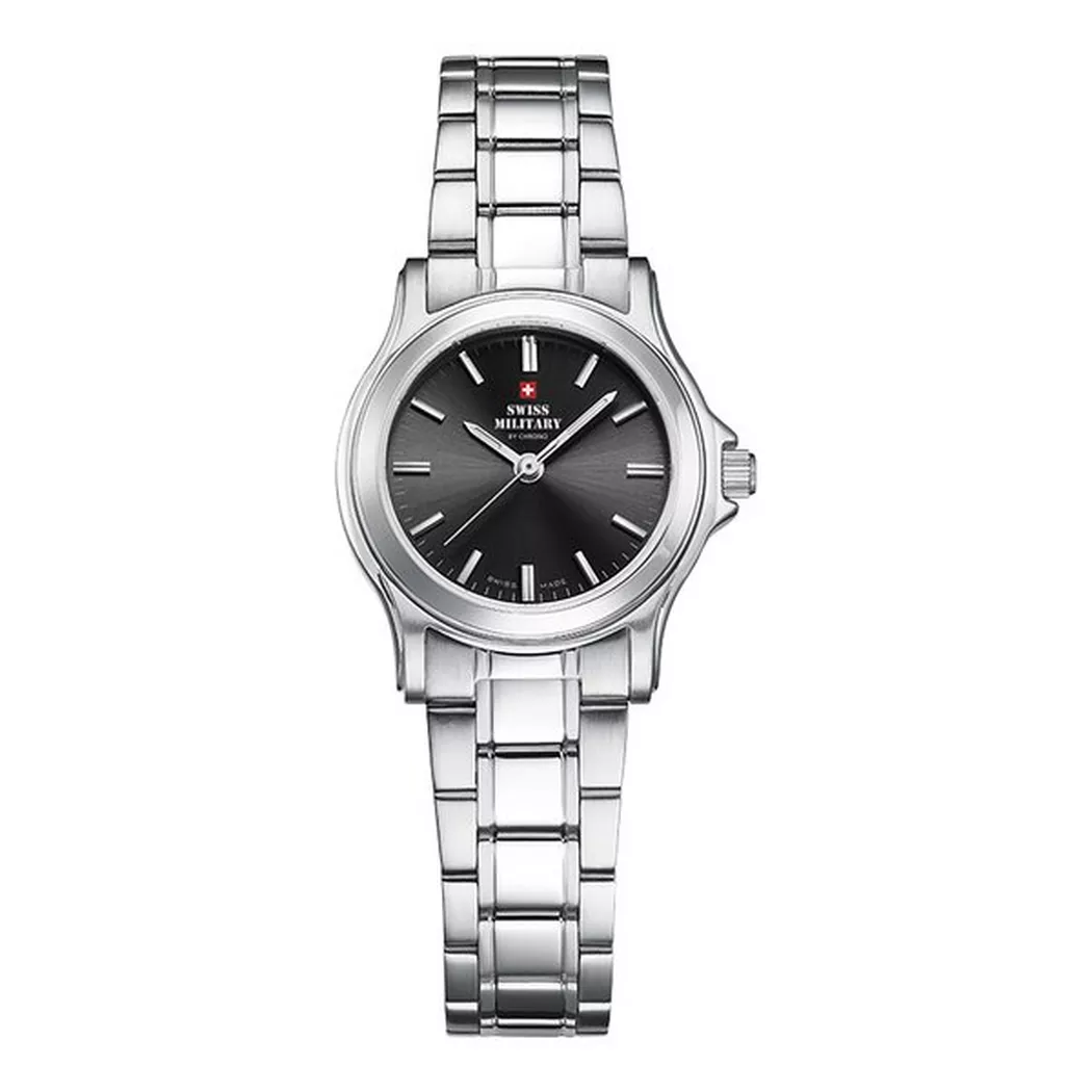 Swiss Military Damenuhr 27mm Analog Silber 2