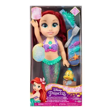 Disney Princess Canta Ariel Bambola 35 cm