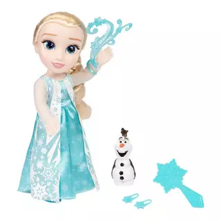 JAKKS Pacific  Disney Princess Canta Elsa Bambola 35 cm 