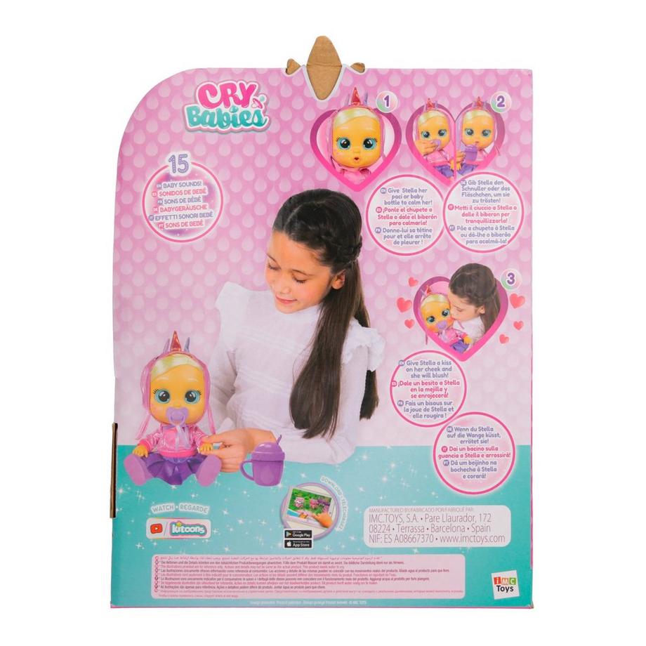 IMC Toys  Cry Babies 2.0 Kiss Me - Stella 