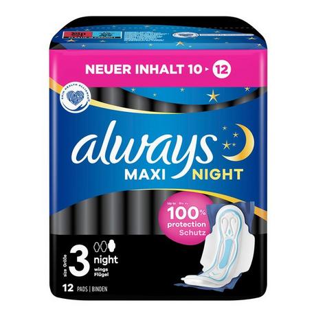 always  Maxi Night Binden Mit Flügeln (G3) 