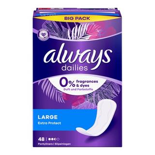 always Extra Protect Large BigPack Protège-slips Dailies Large 0 % Extra Protect 