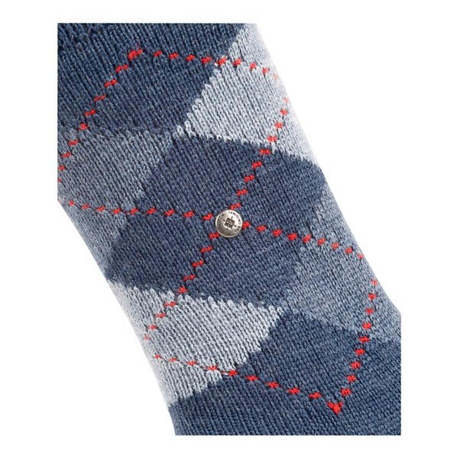 Burlington Whitby SO Calze con Motivo Argyle  