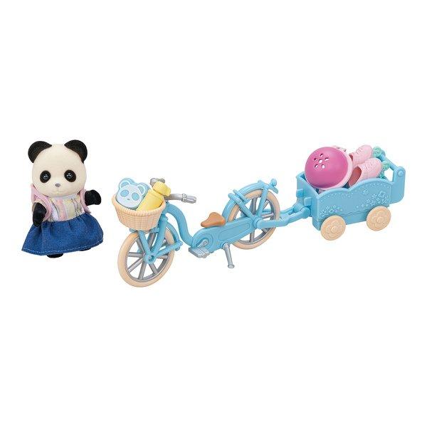 Sylvanian Families  Set bici e pattini - ragazza panda 