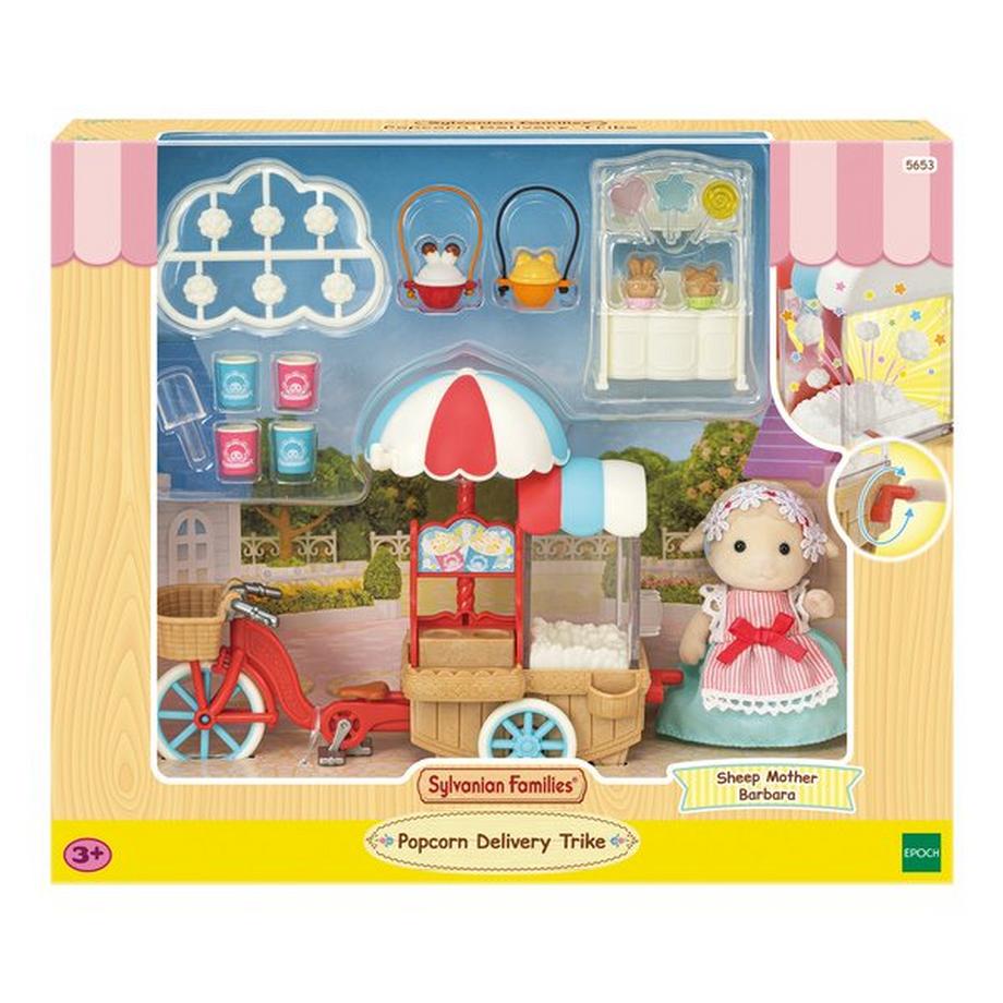 Sylvanian Families  Popcorn Lieferservice mit Figur 