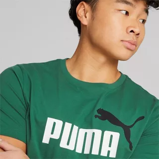 PUMA ESS+ T-Shirt Grün