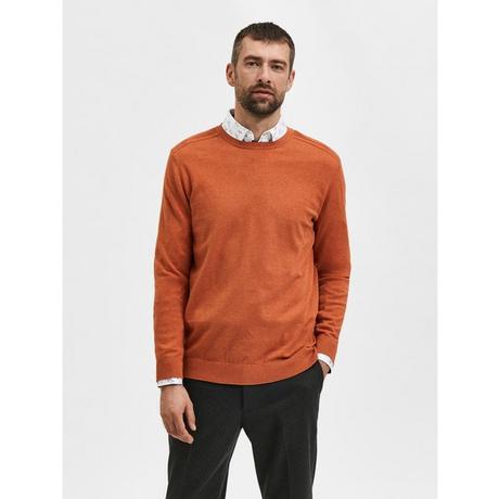 SELECTED Berg CN Rundhals Pullover  