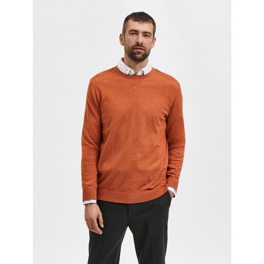 SELECTED Berg CN Rundhals Pullover  