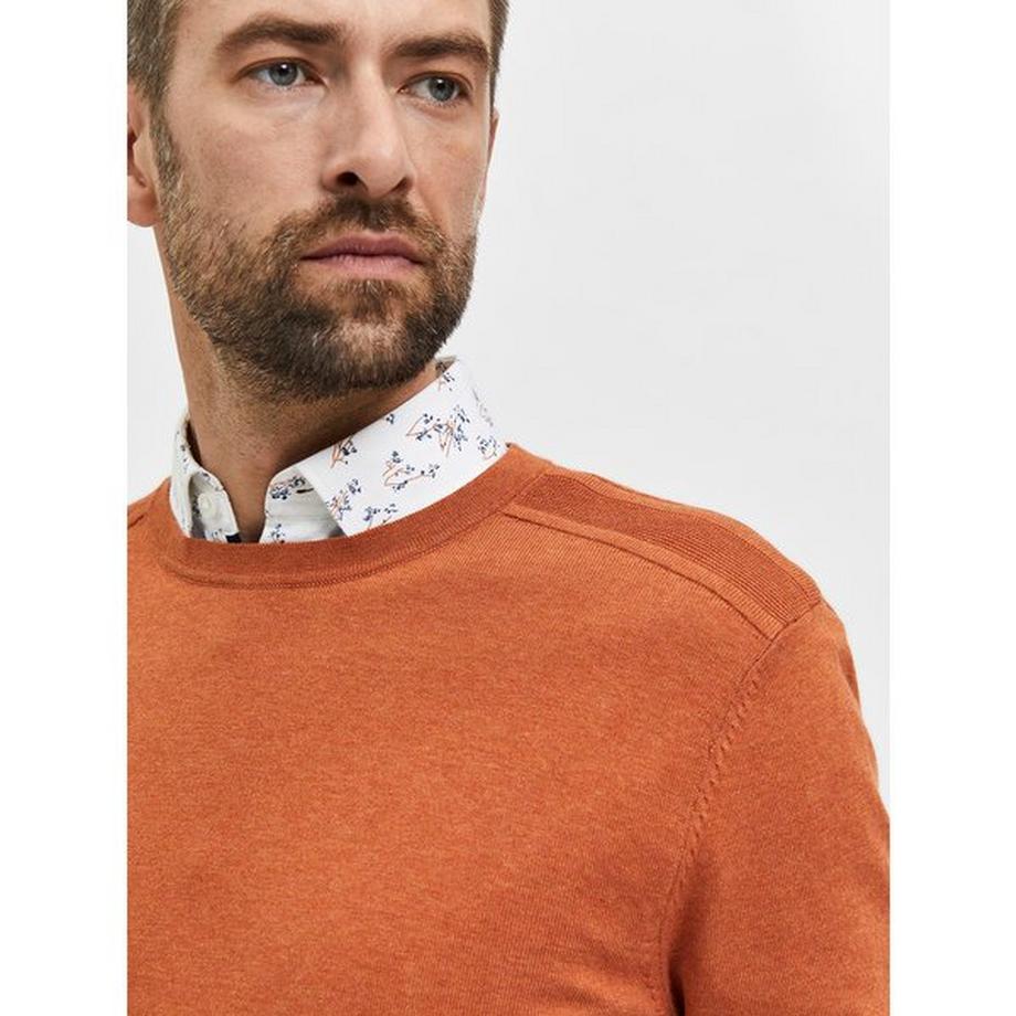 SELECTED Berg CN Rundhals Pullover  