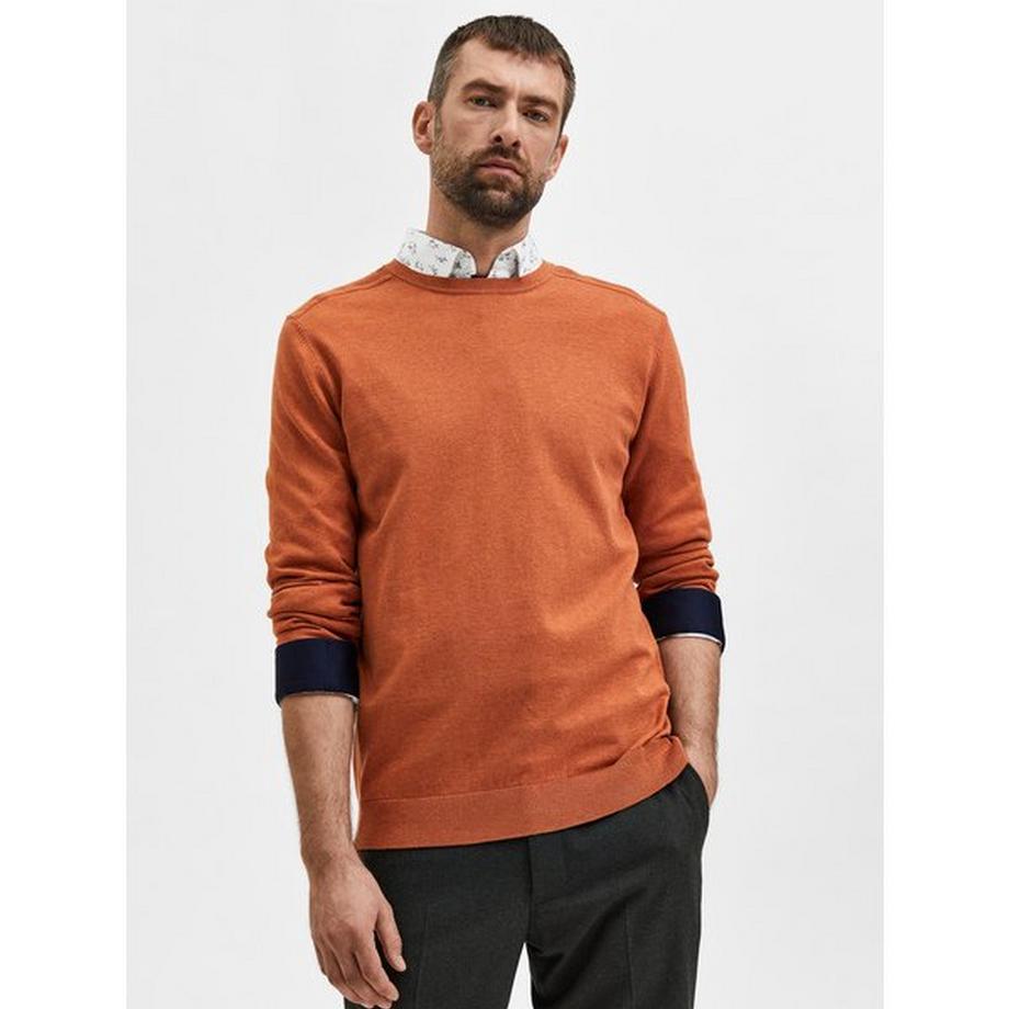 SELECTED Berg CN Rundhals Pullover  