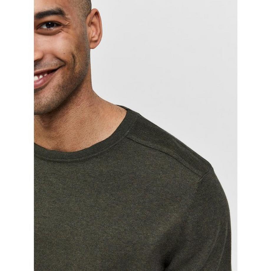 SELECTED Berg CN Rundhals Pullover  