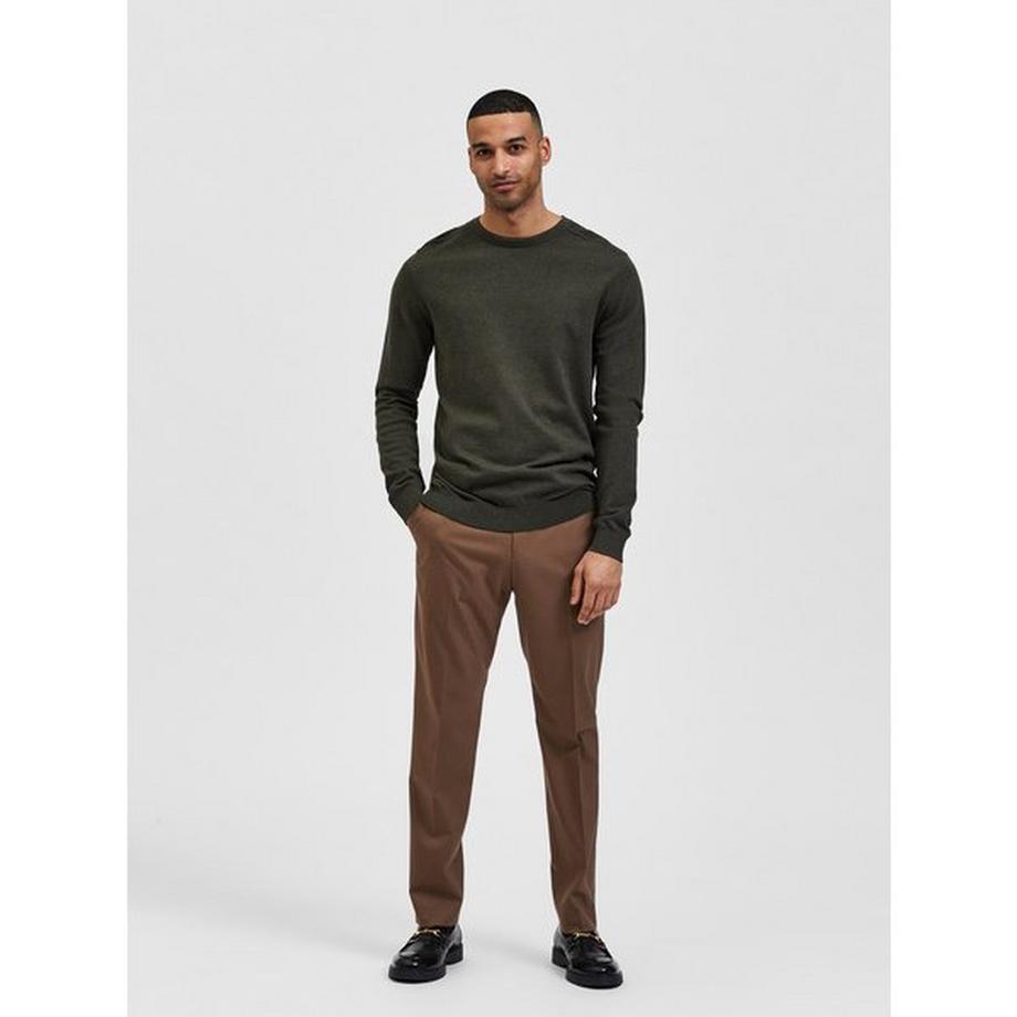 SELECTED Berg CN Rundhals Pullover  