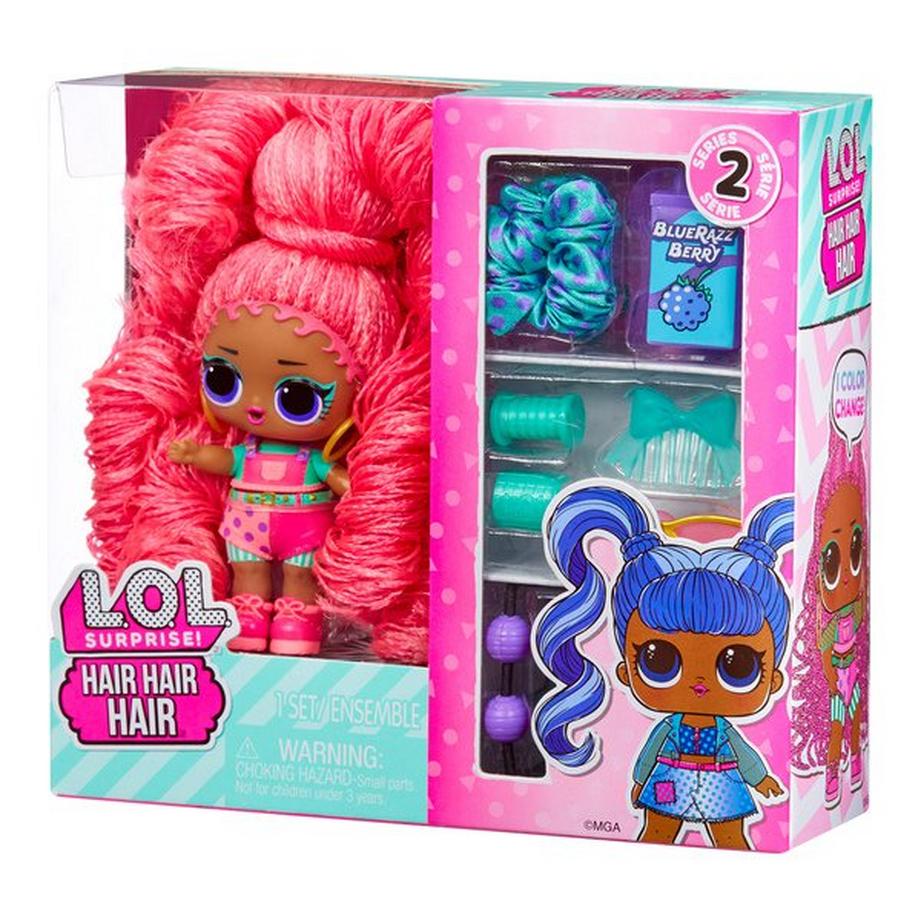 M G A  L.O.L. Surprise Hair Hair Hair Dolls, assortiment aléatoire 