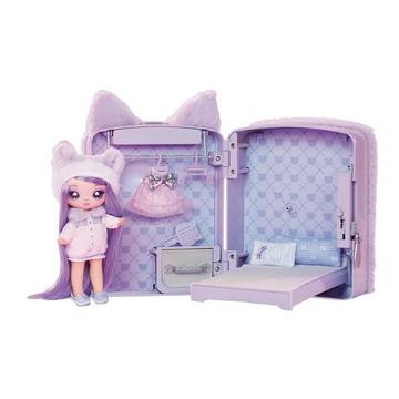 3-in-1 Backpack Bedroom Playset - Lavender