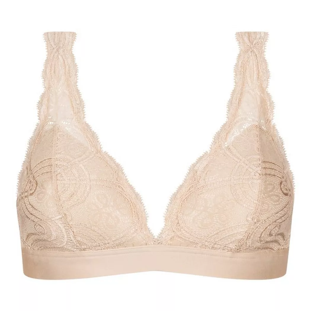 mey - Triangle-BH, wattiert, für Damen, Nude, Größe L