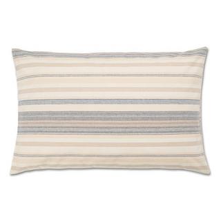 Manor Sogno Taie d'oreiller en flanelle rayée  