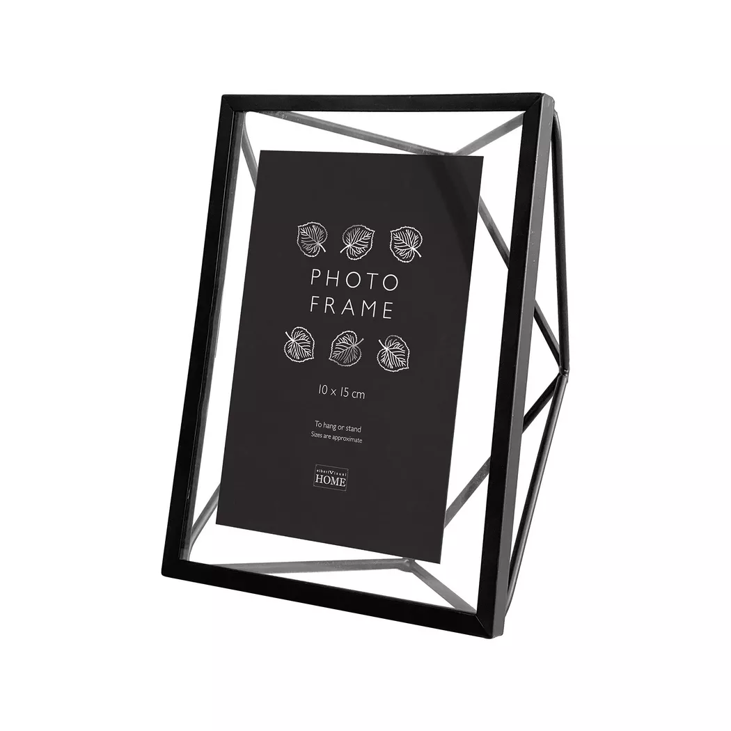 EIBERT - Metallrahmen, 10 x 15 cm, Black