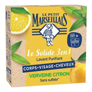 LE PETIT MARSEILLAIS  Cube de douche 3 en 1 BIO purifiant verveine & citron 